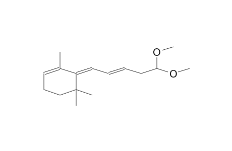 CYCLOHEXENE, 6-(5,5-DIMETHOXY-2-PENTENYLIDENE)-1,5,5-TRIMETHYL-