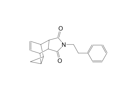 2-phenethyl-4,4a,5,5a,6,6a-hexahydro-4,6-ethenocyclopropa[f]isoindole-1,3(2H,3aH)-dione