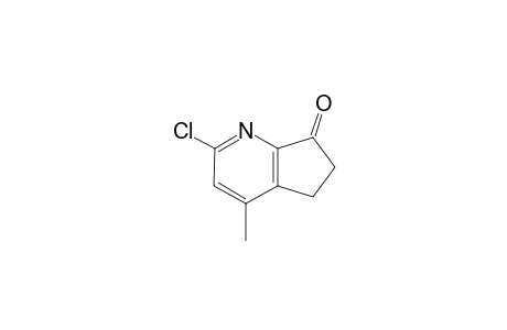 2-Chloro-4-methyl-5H-cyclopenta[b]pyridin-7(6H)-one