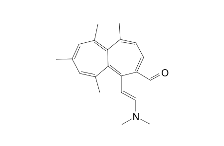 1-[(1E)-2-(Dimethylamino)ethenyl]-5,6,8,10-tetramethylheptalene-2-carboxaldehyde