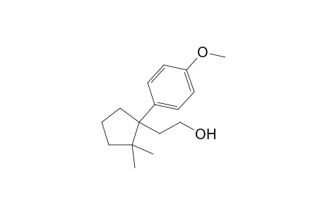 2-[1-(4-methoxyphenyl)-2,2-dimethyl-cyclopentyl]ethanol