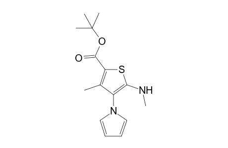 tert-Butyl 3-Methyl-5-(methylamino)-4-(1H-pyrrol-1-yl)thiophene-2-carboxylate