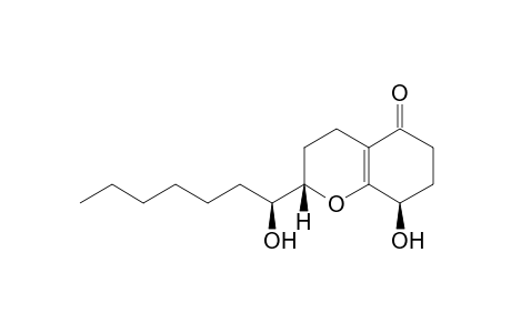 (2S,8R)-8-hydroxy-2-[(1S)-1-hydroxyheptyl]-2,3,4,6,7,8-hexahydro-1-benzopyran-5-one