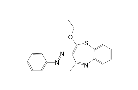 2-HYDROXY-4-METHYL-3-PHENYLAZO-1,5-BENZOTHIAZEPINE