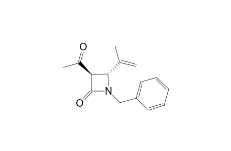 (3R,4R)-3-Acetyl-1-benzyl-4-isopropenyl-azetidin-2-one