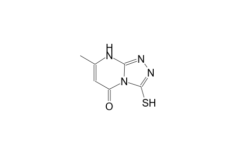 7-methyl-3-sulfanyl[1,2,4]triazolo[4,3-a]pyrimidin-5(8H)-one