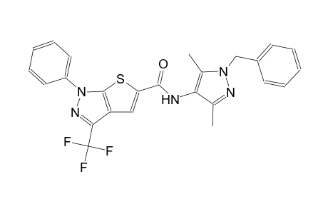 1H-thieno[2,3-c]pyrazole-5-carboxamide, N-[3,5-dimethyl-1-(phenylmethyl)-1H-pyrazol-4-yl]-1-phenyl-3-(trifluoromethyl)-