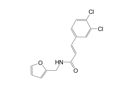 (2E)-3-(3,4-dichlorophenyl)-N-(2-furylmethyl)-2-propenamide
