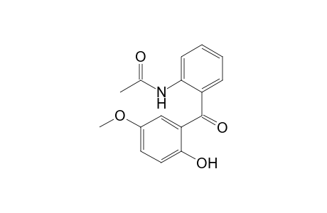 2'-(Acetamino)-5-methoxy-2-hydroxybenzophenone