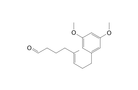 (E)-8-(3,5-Dimethoxyphenyl)-5-methyloctenal