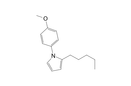 1-(p-Methoxyphenyl)-2-pentyl-1H-pyrrole