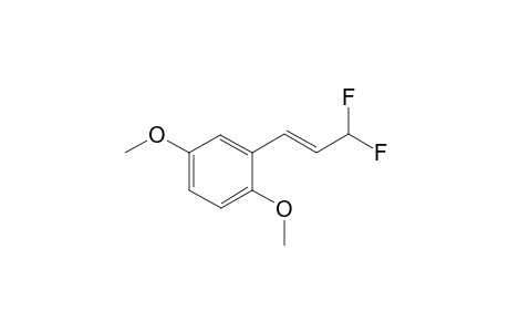 (E)-2-(3,3-difluoroprop-1-enyl)-1,4-dimethoxybenzene