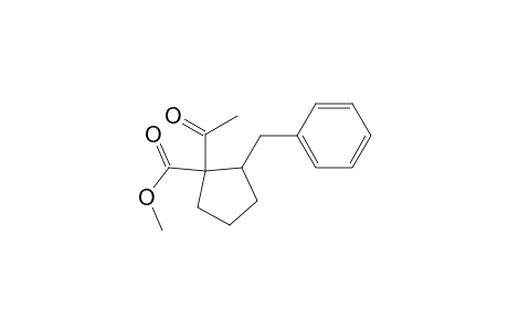 1-Acetyl-2-benzyl-1-methoxycarbonylcyclopentane