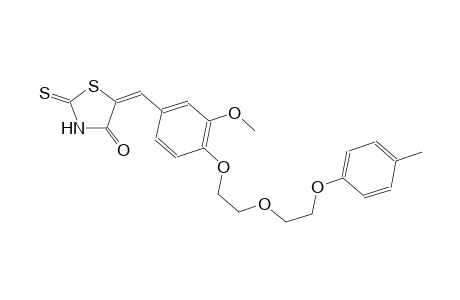4-thiazolidinone, 5-[[3-methoxy-4-[2-[2-(4-methylphenoxy)ethoxy]ethoxy]phenyl]methylene]-2-thioxo-, (5E)-