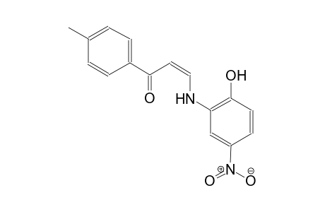 (2Z)-3-(2-hydroxy-5-nitroanilino)-1-(4-methylphenyl)-2-propen-1-one