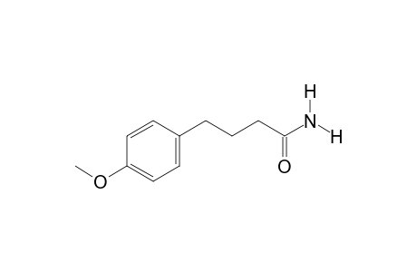 4-(p-methoxyphenyl)butyramide