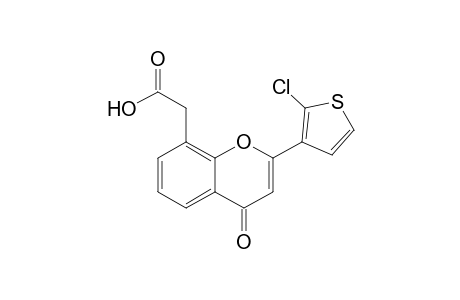 2-[2-(2-chloranylthiophen-3-yl)-4-oxidanylidene-chromen-8-yl]ethanoic acid