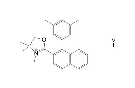 2-[1-(3,5-Dimethylphenyl)-2-naphthyl]-4,5-dihydro-3,4,4-trimethyloxazolium iodide