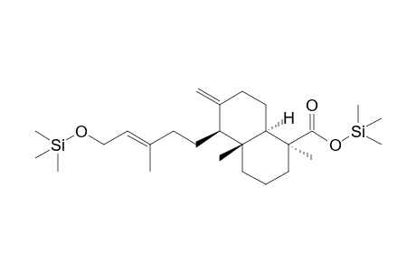 (1S,4aR,5S,8aR)-trimethylsilyl 1,4a-dimethyl-5-((E)-3-methyl-5-((trimethylsilyl)oxy)pent-3-en-1-yl)-6-methylenedecahydronaphthalene-1-carboxylate