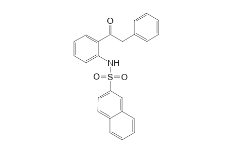 2-Naphthalenesulfonamide, N-[2-(2-phenylacetyl)phenyl]-
