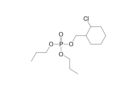 Phosphoric acid, 2-chlorocyclohexylmethyl dipropyl ester