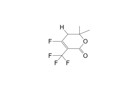 4-FLUORO-5,6-DIHYDRO-6,6-DIMETHYL-3-TRIFLUOROMETHYL-2H-PYRAN-2-ONE