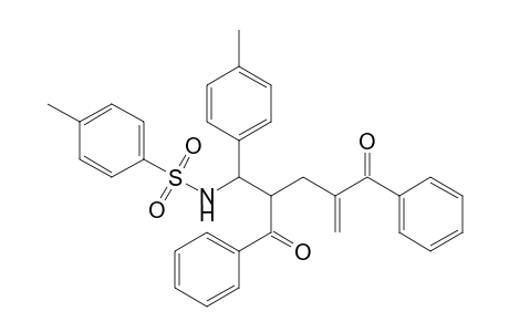 N-[2,4-Dibenzoyl-1-(4-methylphenyl)pent-4-enyl]-4-methylbenzenesulfonamide