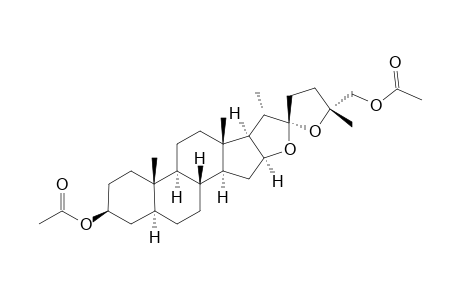 (25R)-3-BETA,26-DIACETOXY-5-ALPHA-FUROSPIROSTANE