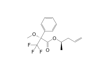 (4R)-1-Penten-4-yl-(.alpha.R)-.alpha.-methoxy-.alpha.-trifluoromethylphenylacetate
