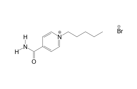 4-carbamoyl-1-pentylpyridinium bromide
