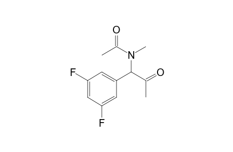 N-(1-(3,5-difluorophenyl)-2-oxopropyl)-N-methylacetamide