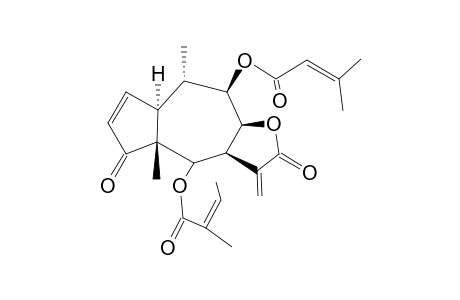 1-A-H,10-B-H-PSEUDOGUAI-2,11(13)-DIEN-12,8-B-OLIDE,6-A-ANGELOYLOXY-4-OXO-9-B-SENECIOYLOXY