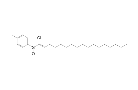 1-[(Z)-1-chloranylheptadec-1-enyl]sulfinyl-4-methyl-benzene