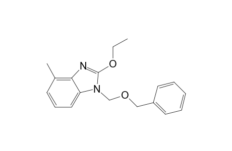1-Benzyloxymethyl-2-ethoxy-4-methylbenzimidazole
