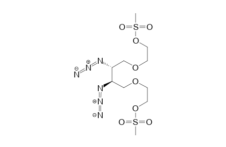 2-[(2S,3S)-2,3-diazido-4-(2-methylsulfonyloxyethoxy)butoxy]ethyl methanesulfonate