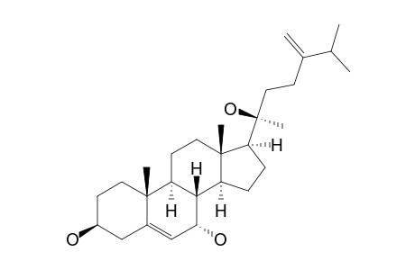 3-BETA,7-ALPHA,20-BETA-TRIHYDROXY-ERGOSTA-5,24(24')-DIENE