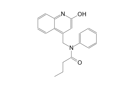 N-[(2-hydroxy-4-quinolinyl)methyl]-N-phenylbutanamide