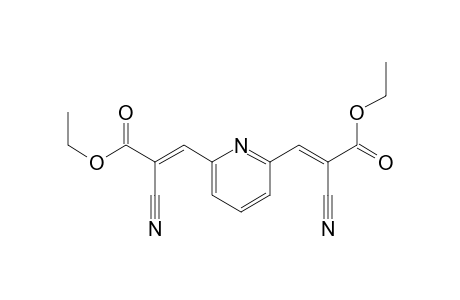 2-Propenoic acid, 3,3'-(2,6-pyridinediyl)bis[2-cyano-, diethyl ester