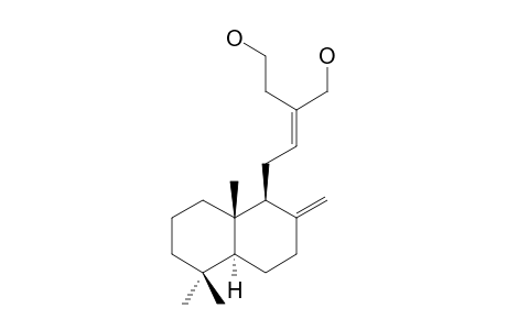 (2E)-2-[2-[(1S,4aS,8aS)-5,5,8a-trimethyl-2-methylidene-3,4,4a,6,7,8-hexahydro-1H-naphthalen-1-yl]ethylidene]butane-1,4-diol