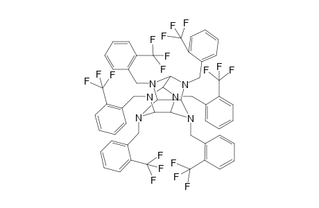 2,4,6,8,10,12-Hexa(2-ftrifluoromethylbenzyl)-2,4,6,8,10,12-hexaazatetracyclo[5.5.0.0(5,9).0(3,11)]dodecane