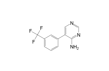 4-Pyrimidinamine, 5-[3-(trifluoromethyl)phenyl]-