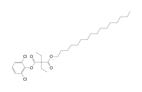 Diethylmalonic acid, 2,6-dichlorophenyl hexadecyl ester