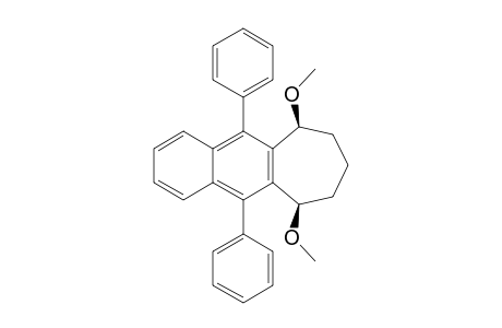 6H-Cyclohepta[b]naphthalene, 7,8,9,10-tetrahydro-6,10-dimethoxy-5,11-diphenyl-, cis-