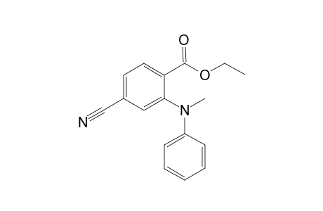 3-Cyano-2-(methyl-phenyl-amino)-benzoic acid ethyl ester