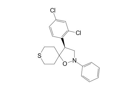 2-PHENYL-3-(2,4-DICHLOROPHENYL)-1-OXA-8-THIA-2-AZASPIRO-[4.5]-DEC-2-ENANE