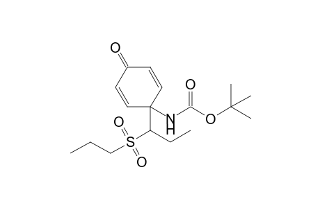 4-[N-(t-Butoxycarbonyl)amino]-4-[1'-(propylsulfonyl)propyl]-2,5-cyclohexadien-1-one