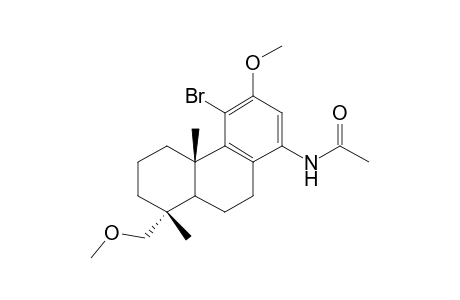 N-(11-bromo-12,19-dimethoxypodocarpa-8,11,13-trien-14-yl)acetamide