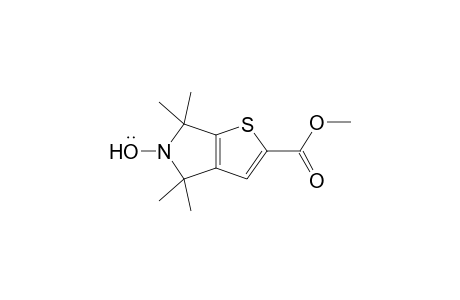 4,4,6,6-Tetramethyl-2-methoxycarbonyl-4,6-dihydro-5H-thieno[2,3-c]pyrrol-5-yloxyl radical