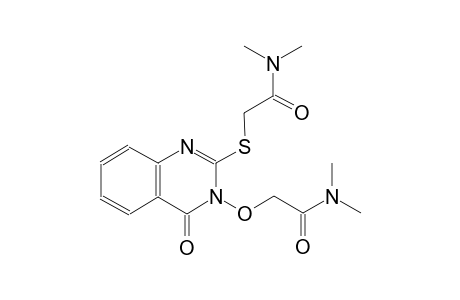 2-[(3-[2-(dimethylamino)-2-oxoethoxy]-4-oxo-2(4H)-quinazolinyl)sulfanyl]-N,N-dimethylacetamide
