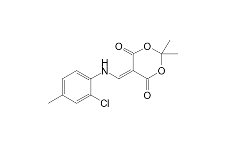 2,2-Dimethyl-5-{[(2-chloro-4-methylphenyl)amino]methylene}-1,3-dioxane-4,6-dione